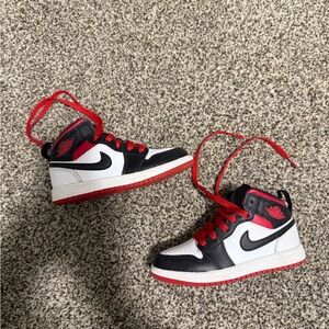 Nike Black, Red, and White Sneakers